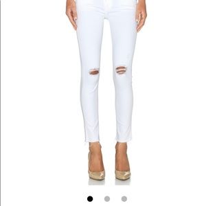 Mother Jeans ankle fray Little Miss Innocent 28